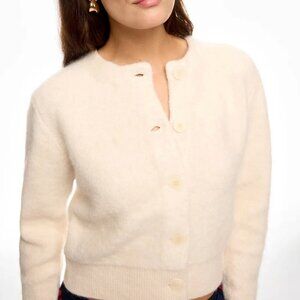 Sandro ecru cream warm cardigan